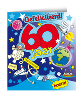 Verjaardagskaart 60 Jaar Cartoon